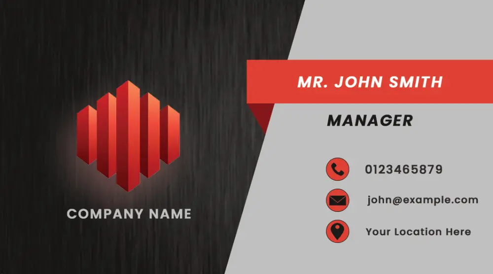 تصميم بطاقه عمل - Business Card