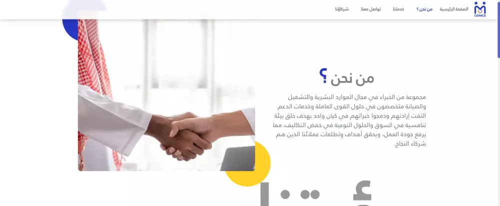 تصميم صفحات ويب احترافية للشركات والمنتجات