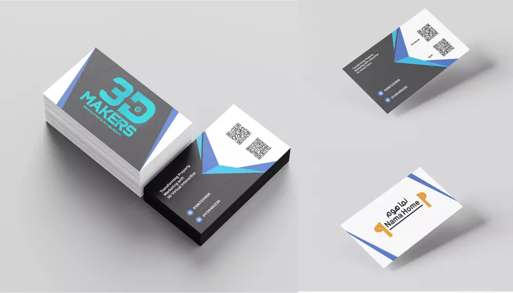 تصميم بطاقة أعمال بجودة عالية ولمسة إبداعية