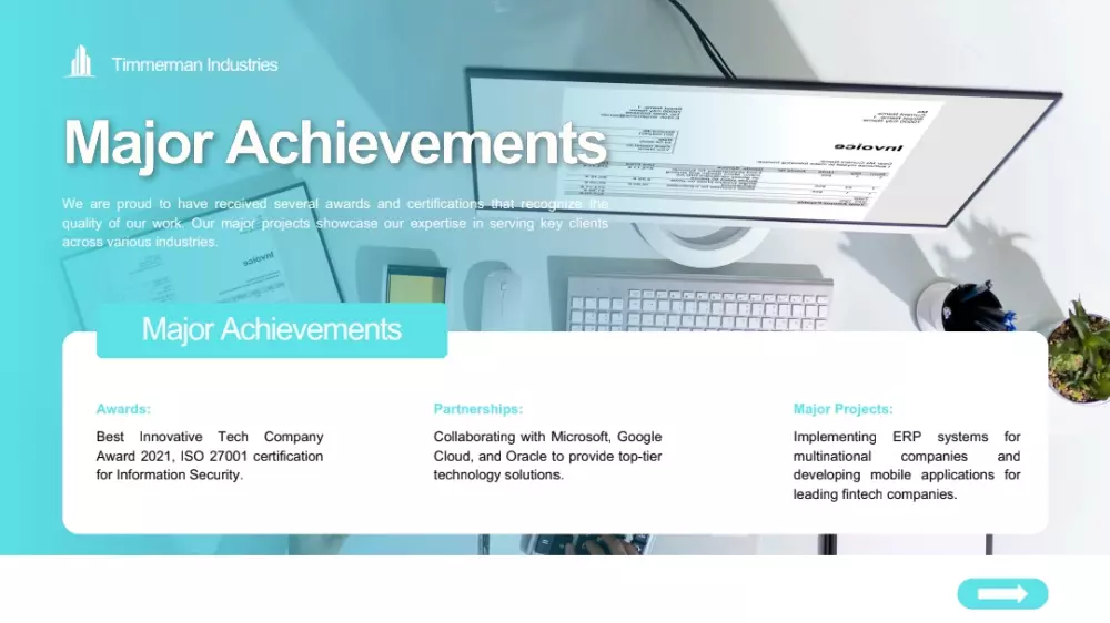 تصميم بروفايل شركة احترافي باللغتين العربية والإنجليزية