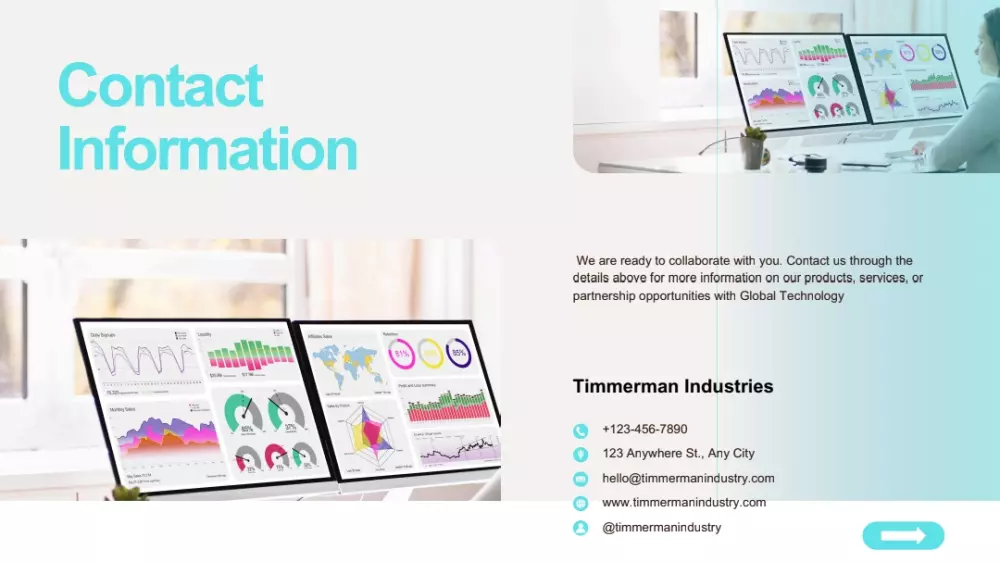 تصميم بروفايل شركة احترافي باللغتين العربية والإنجليزية