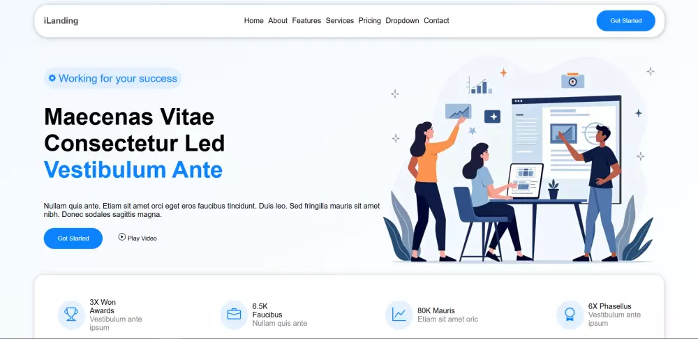 انشاء صفحة هبوط جزابة