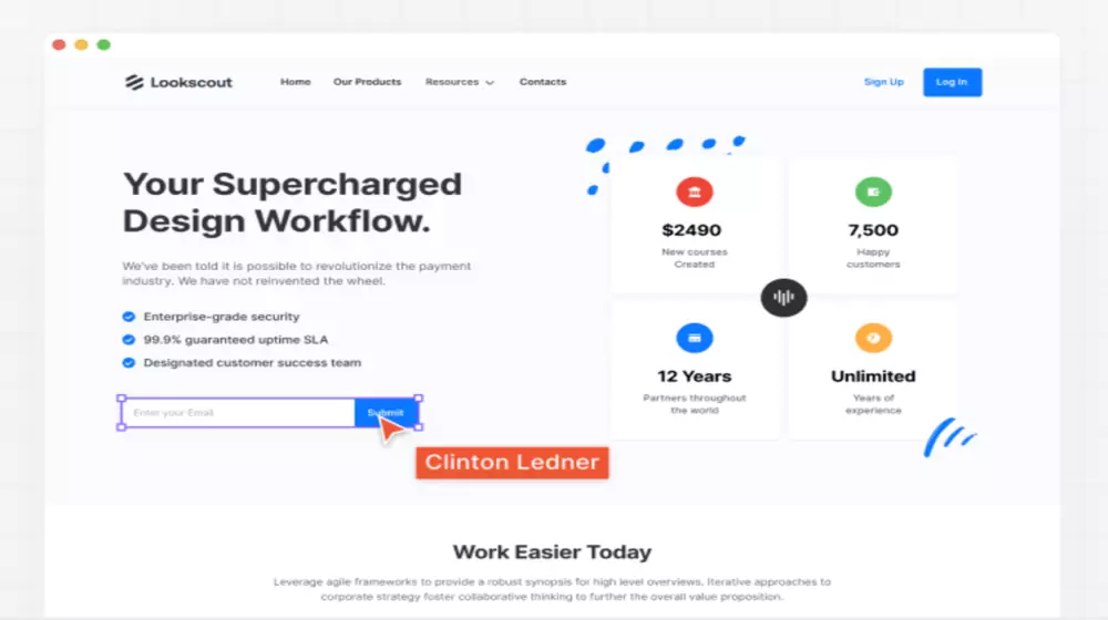 تصميم صفحة هبوط باستخدام HTML, CSS, Bootstrap