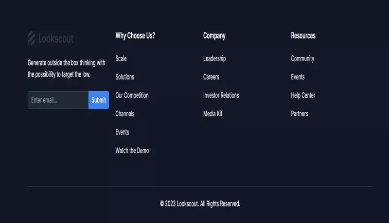 تصميم صفحة هبوط باستخدام HTML, CSS, Bootstrap