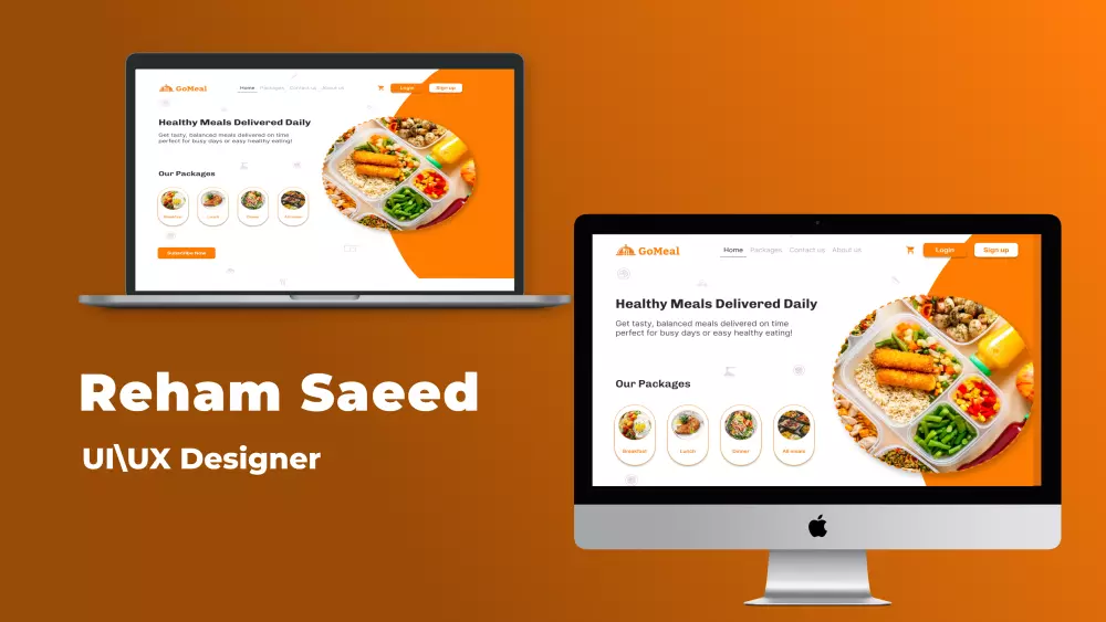 تصميم مواقع وتطبيقات UI/UX designer