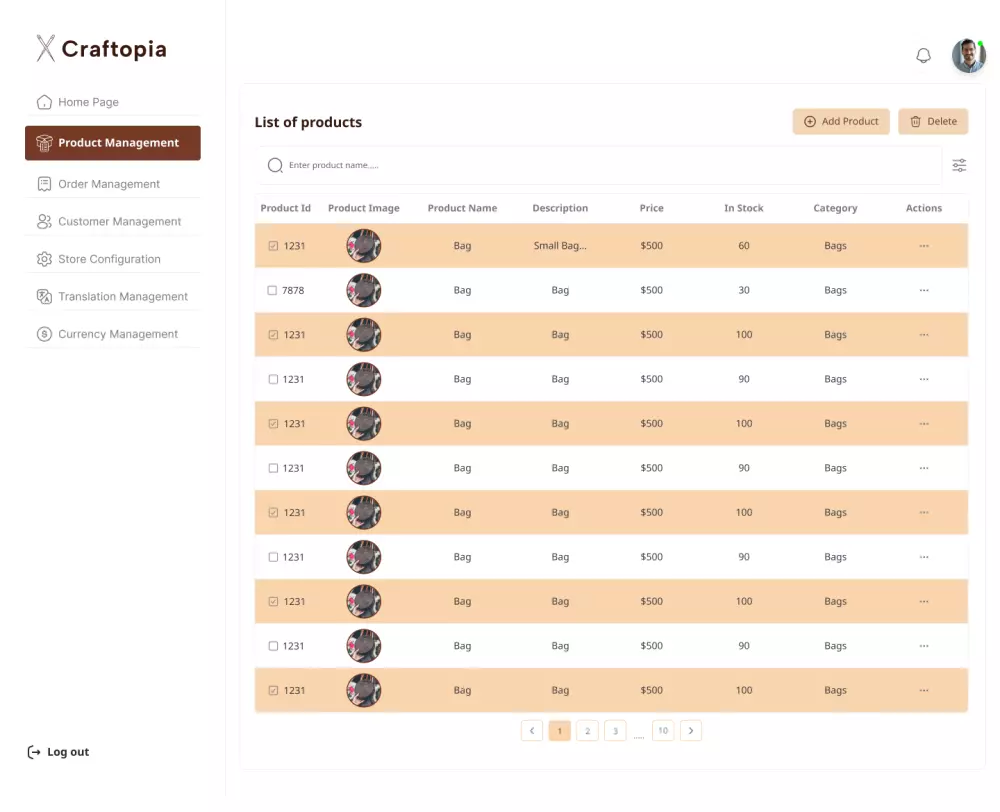 تصميم داش بوورد احترافية Dashboard UI/UX