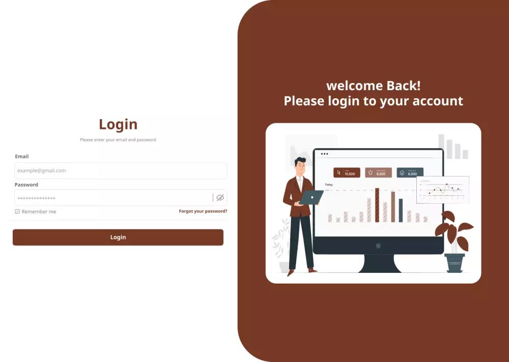 تصميم داش بوورد احترافية Dashboard UI/UX
