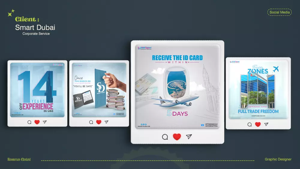 تصميم سوشيال ميديا احترافي يدعم أهدافك التسويقية