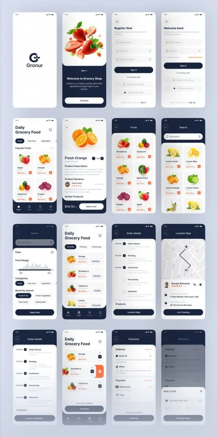 تصميم واجهه و تجربه المستخدم الويب والموبايل  UI &Ux