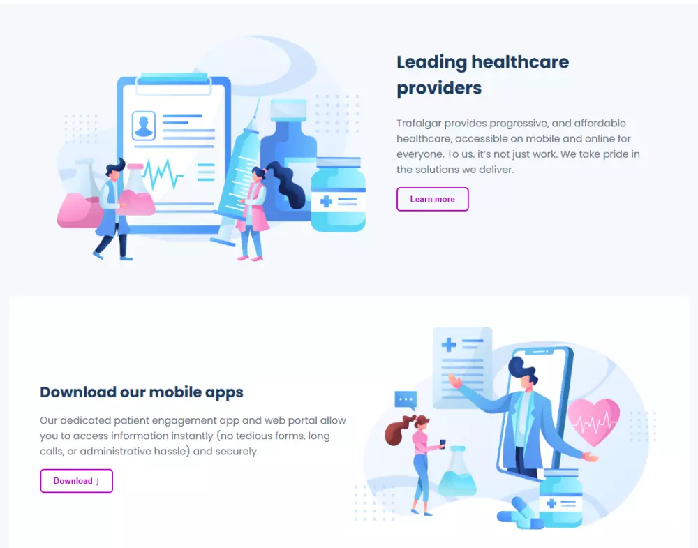 تصميم صفحة HTML,CSS مطوره وجذابة وسهلة التعديل مكونه من 4 أجزاء هم (header, footer, 2 hero sections)