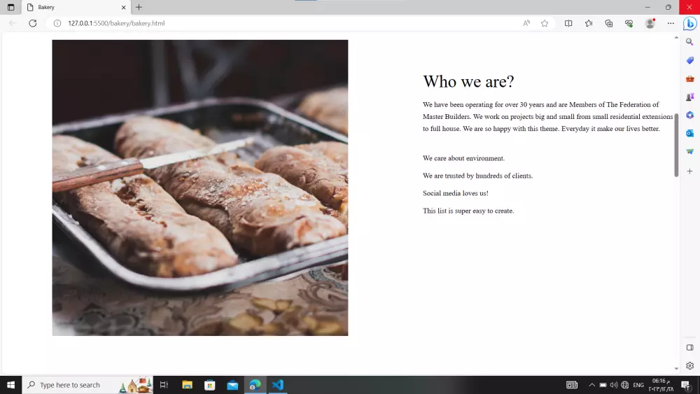 بناء صفحة هبوط احترافية متجاوبة مع جميع الشاشات باستخدام HTML و CSS