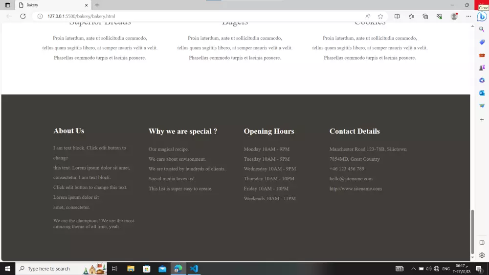 بناء صفحة هبوط احترافية متجاوبة مع جميع الشاشات باستخدام HTML و CSS