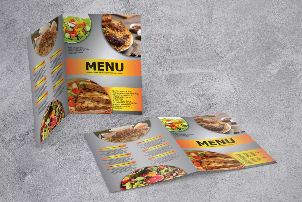 تصميم قائمة طعام ومشروبات للمطاعم والكافيهات ملف /pdf& jpg احترافي وعصري