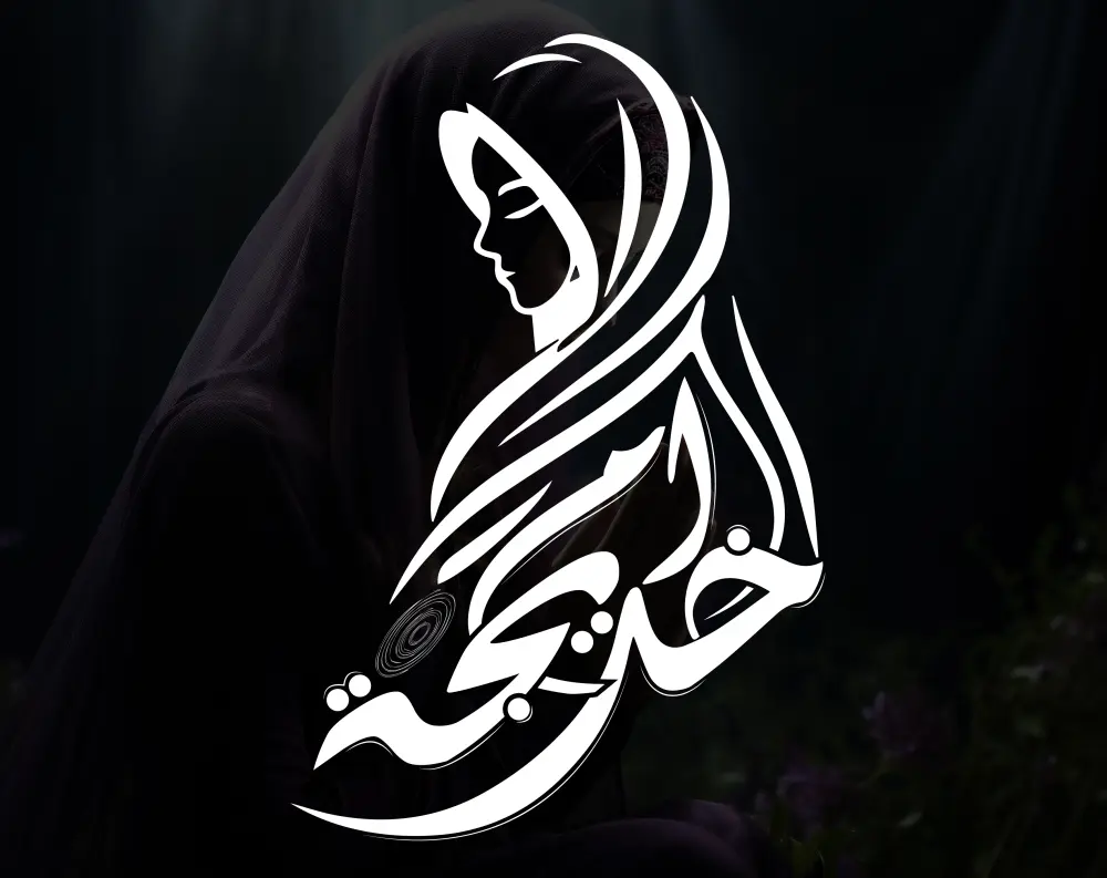 تصميم شعار احترافي بالخط الثلث يعبر عن هوية المجال