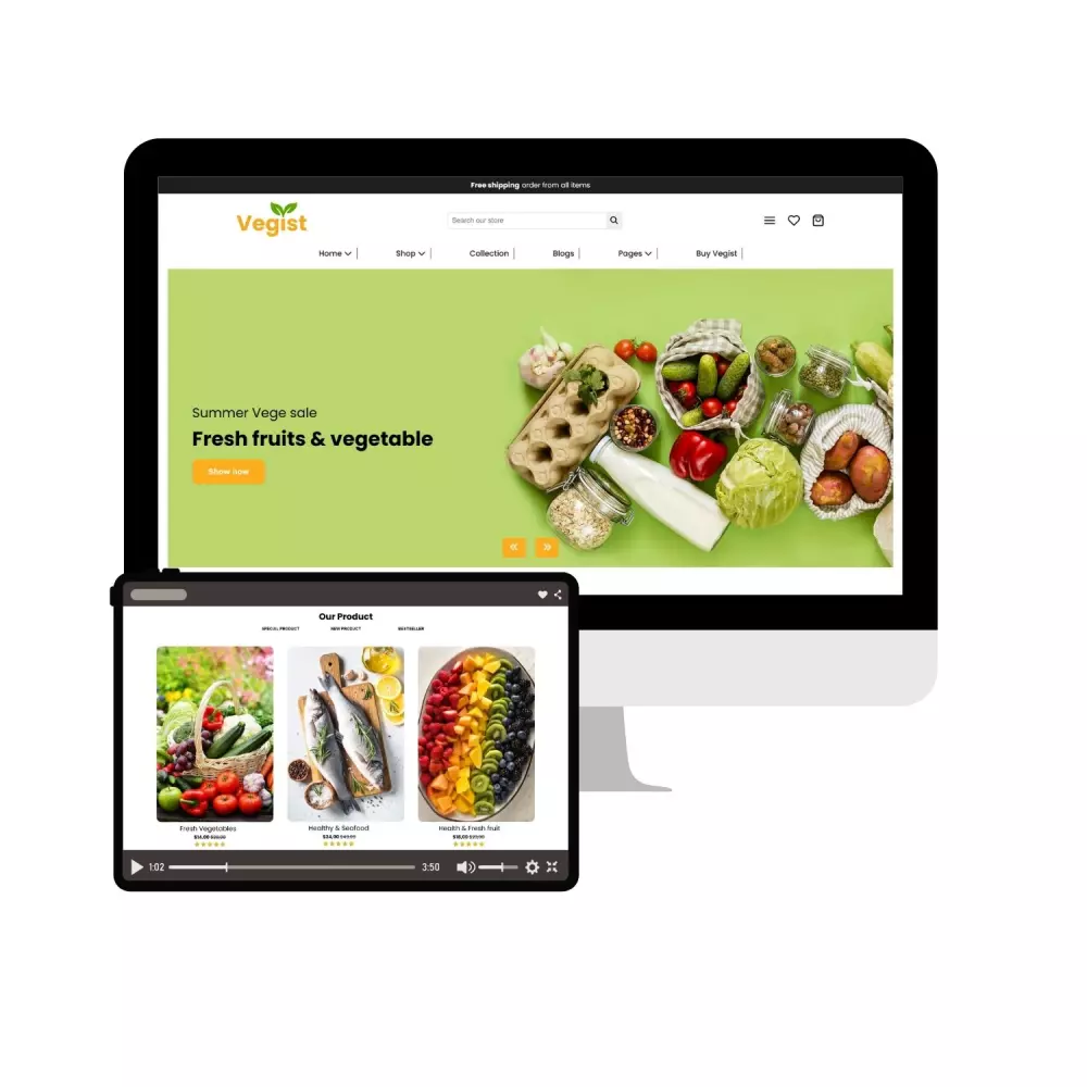 إنشاء موقع الكتروني Front-End