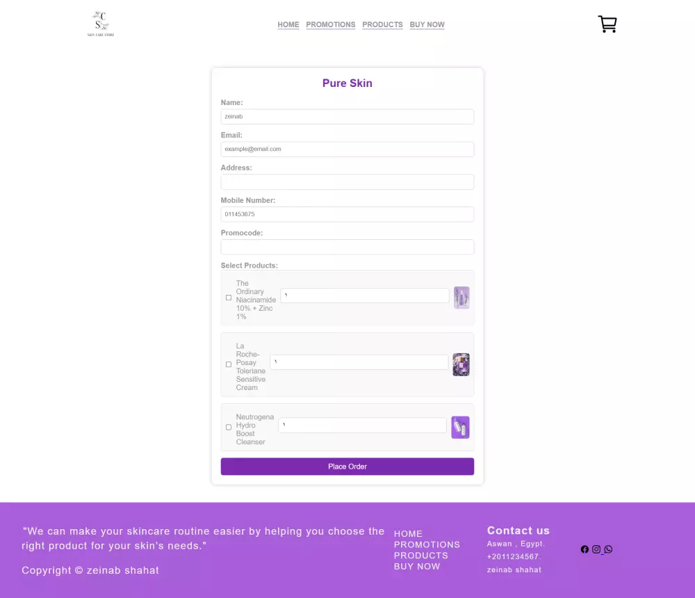 تصميم  موقع الكترونى متجاوب مع جميع الشاشات بتصميم عصري وجذاب