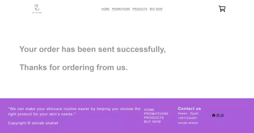 تصميم  موقع الكترونى متجاوب مع جميع الشاشات بتصميم عصري وجذاب