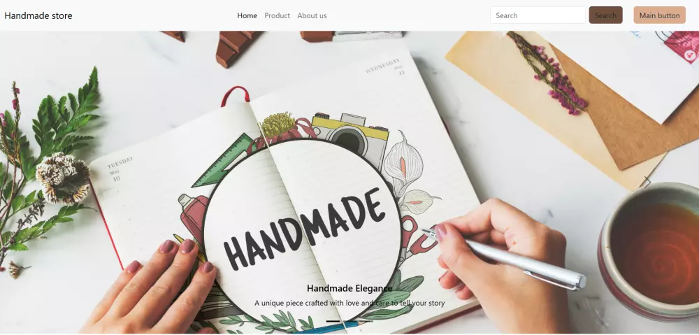 انشاء صفحه هبوط لمنتجك او خدمتك بتصميم عصرى ومتجاوب مع جميع الشاشات