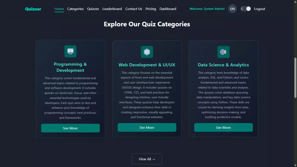 انشاء و تطوير موقع ويب / Web Application & Website Development