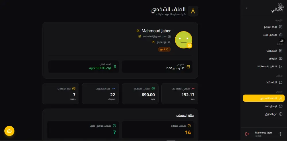 إنشاء لوحة تحكم (Dashboard) احترافية باستخدام Next.js