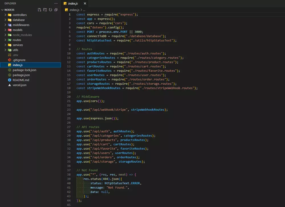 بناء REST API احترافي باستخدام Node.js وExpress