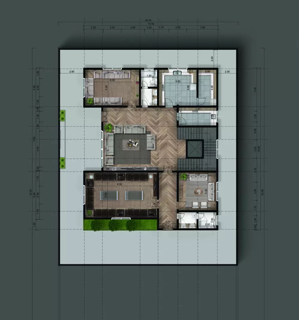 تصميم واخراج مساقط احترافي