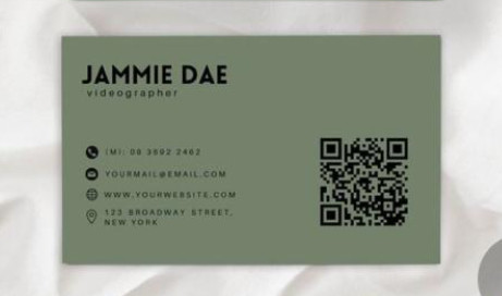 تصميم business cart