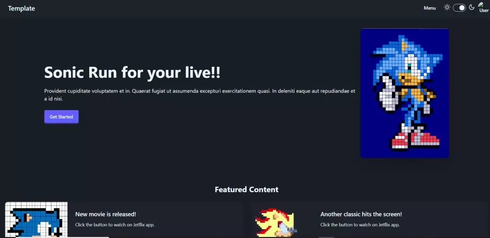 تصميم و تطوير صفحة ويب (landing page)