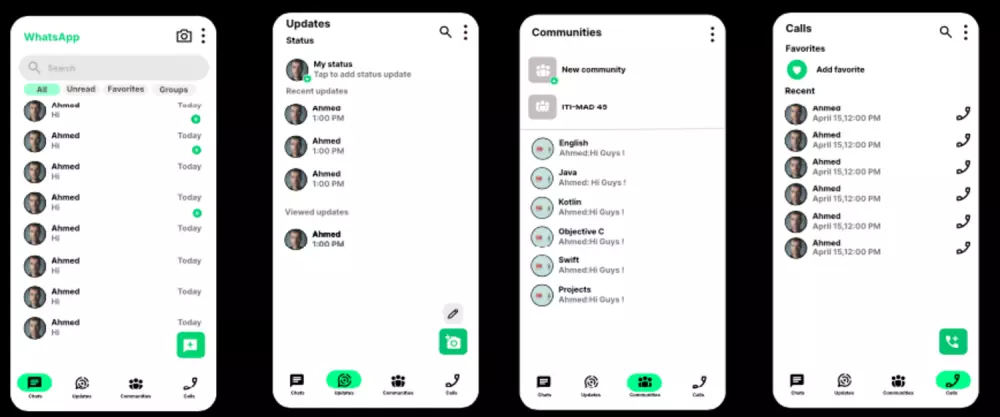 عمل تصميم واجهات مستخدم عصرية واحترافية لتطبيقات الموبايل أو الويب باستخدام Figma