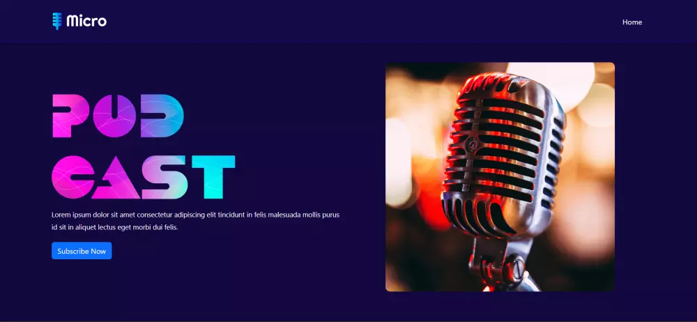 إنشاء صفحة هبوط احترافية باستخدام HTML, CSS, Bootstrap