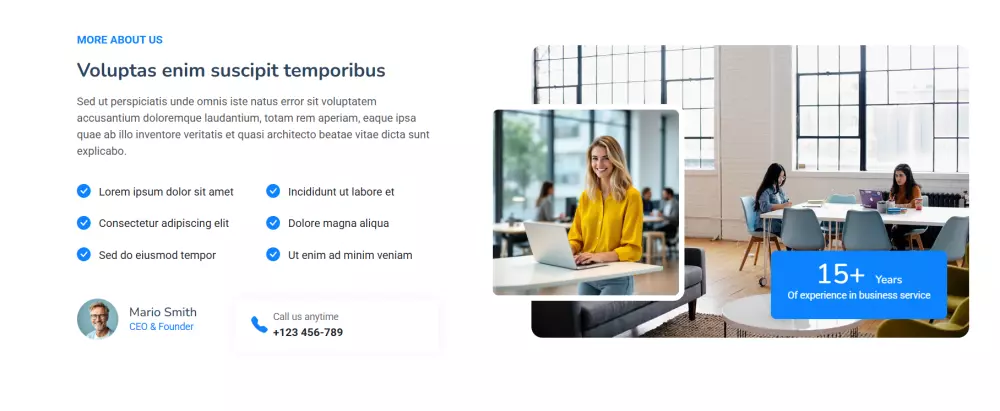 إنشاء صفحة هبوط احترافية باستخدام HTML, CSS, Bootstrap