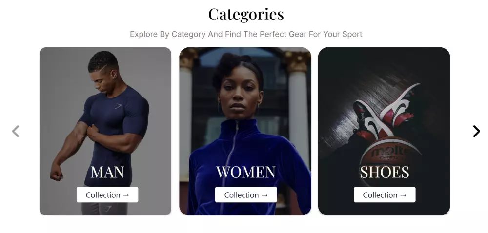 انشاء صفحة هبوط متجاوبة لمتجر رياضي