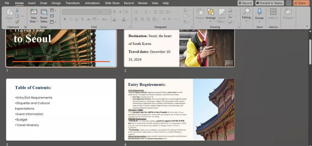 تصميم عرض تقديمي احترافي مكون من 10 شرائح مقابل 5 دولار