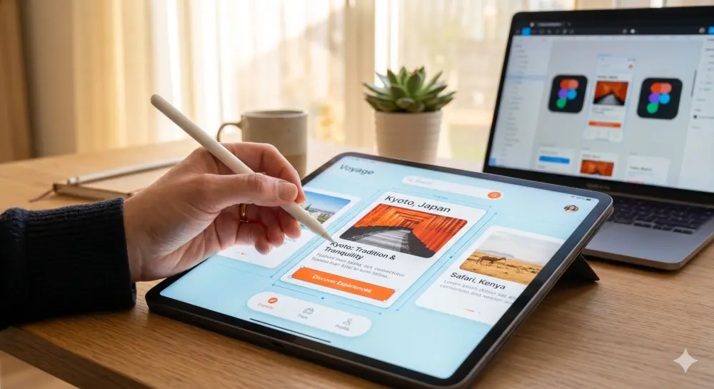 تصميم واجهة وتجربة مستخدم (UI/UX) احترافية وعصرية لتطبيقات الجوال.