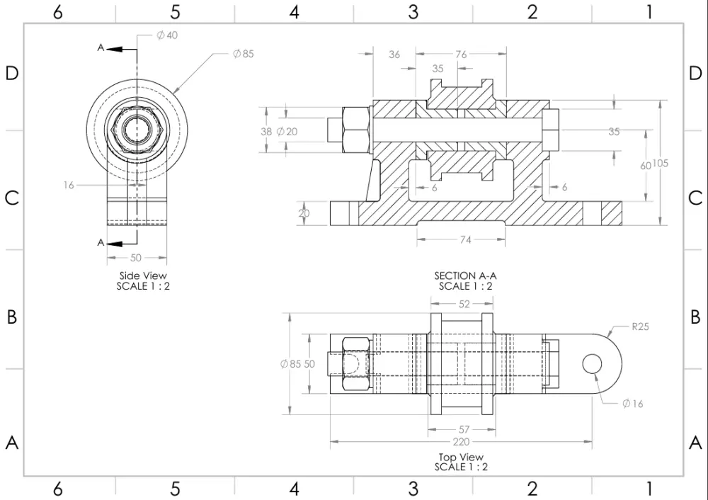 التصميم باستخدام Solidworks