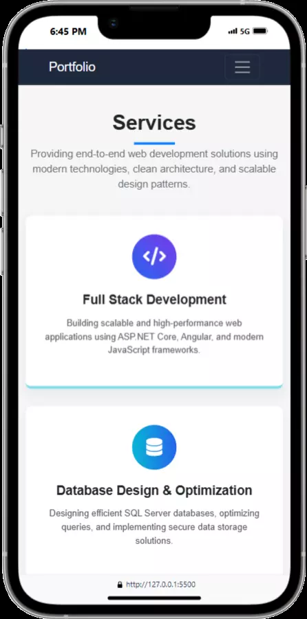 تصميم صفحة هبوط احترافية لعرض سيرتك ومهاراتك - Landing page