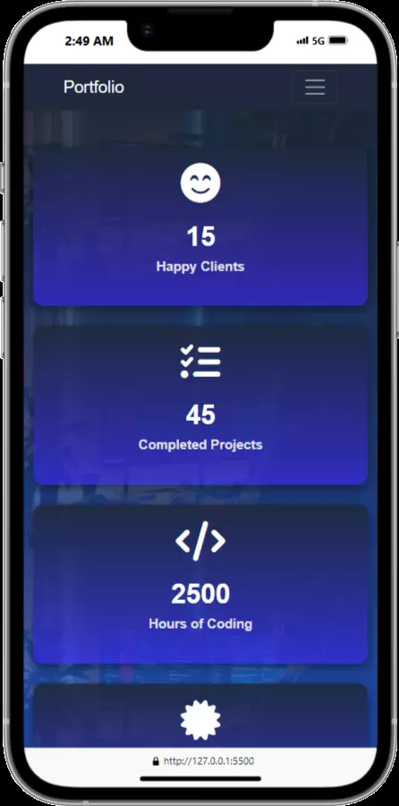 تصميم صفحة هبوط احترافية لعرض سيرتك ومهاراتك - Landing page