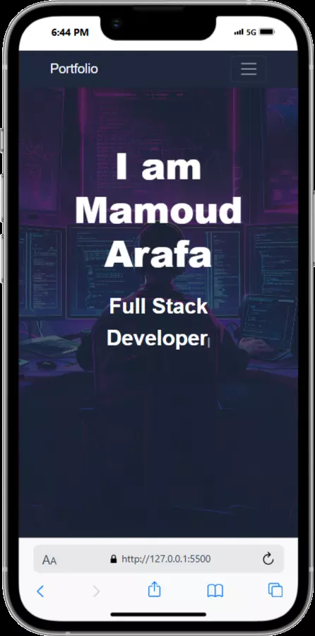 تصميم صفحة هبوط احترافية لعرض سيرتك ومهاراتك - Landing page