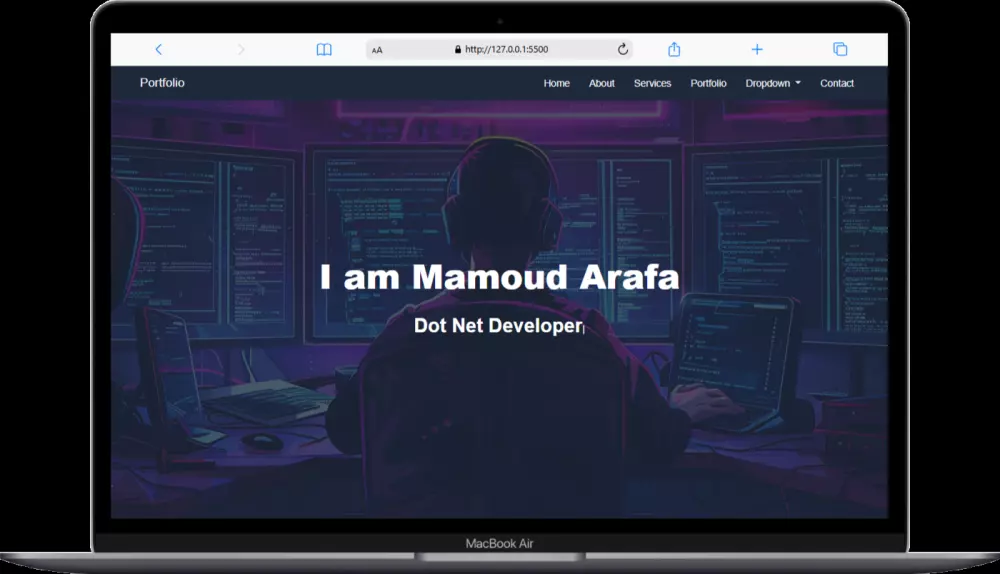 تصميم صفحة هبوط احترافية لعرض سيرتك ومهاراتك - Landing page