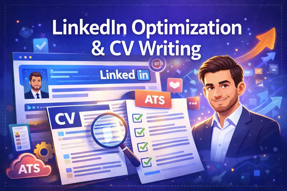 تطوير حساب لينكد إن احترافي بالكامل