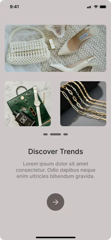 تصميم شاشات تعريفية (Onboarding) و splash screen جذابة ومريحة للمستخدم بـ Figma