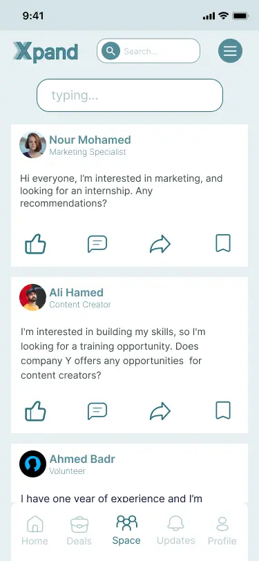 تصميم شاشة موبايل او ويب او ديسكتوب (Single Screen) باستخدام Figma