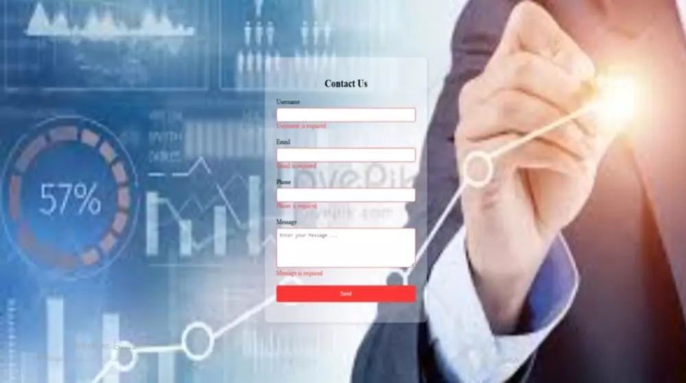 تصميم صفحات تسجيل دخول احترافية  باستخدام لغة Html Css and JavaScript