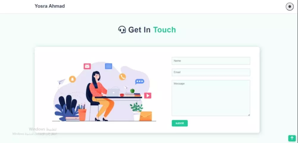 تصميم صفحات تسجيل دخول احترافية  باستخدام لغة Html Css and JavaScript