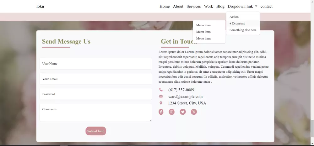 تعديل وتحسين صفحات HTML CSS