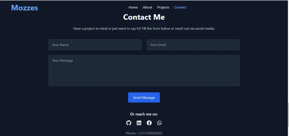 انشاء معرض أعمال احترافي باستخدام React و TailwindCSS