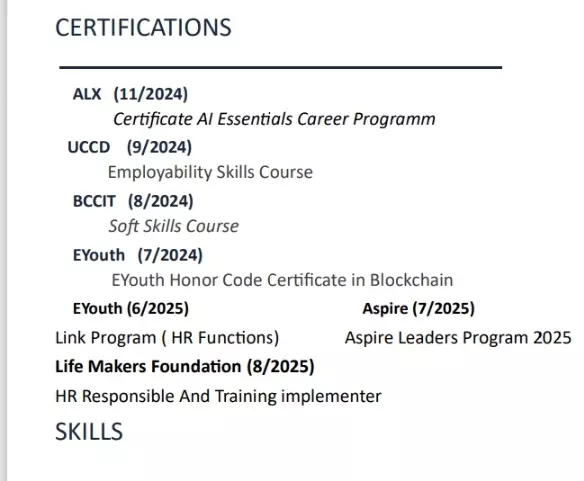 سأقوم بكتابة سيرة ذاتية احترافية تساعدك في التميز أمام أصحاب العمل. سواء كنت طالبًا حديث التخرج أو محترفًا ذو خبرة، سأعمل على تصميم سيرة ذاتية تعكس مهاراتك وتجاربك بشكل جذاب.