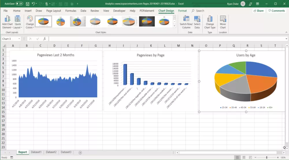 كتابة وتنسيق تقارير احترافية على Excel أو Word