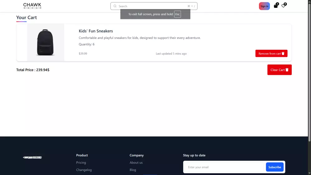 واجهة متجر احترافية، تجربة مستخدم سلسة بـ React و Tailwind