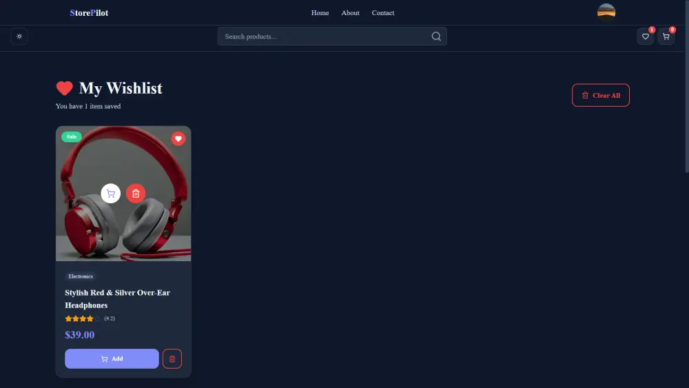 خدمة تطوير واجهة متجر إلكتروني احترافية – StorePilot